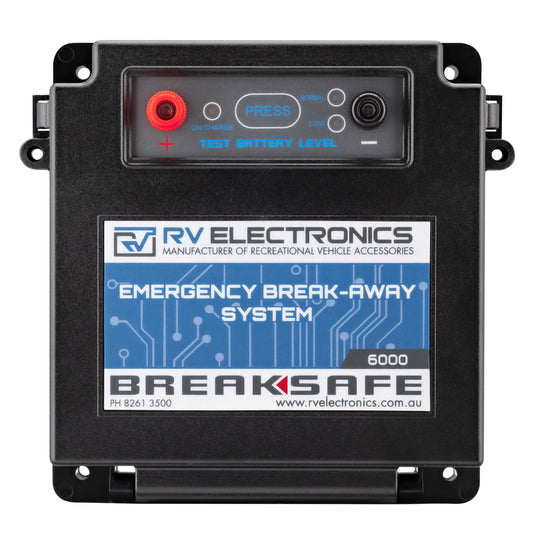 Breaksafe 6000 Break away system for towing caravans, camper trailers, boats, tradie trailers and horse floats