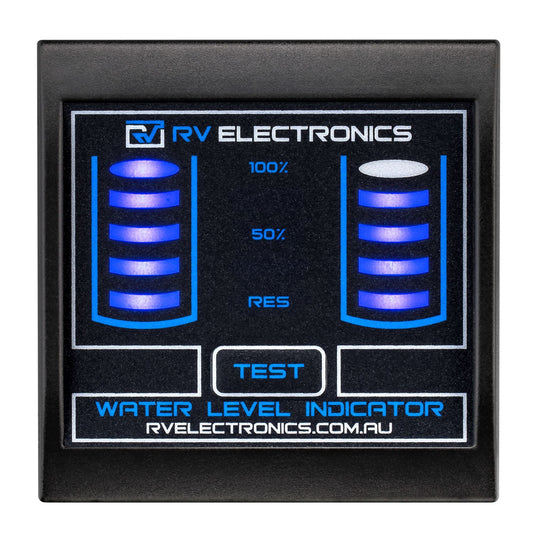Standard Double RV LED Water Gauge - RV Electronics Pty Ltd