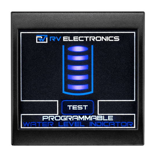 Programmable LED Water Gauge - RV Electronics Pty Ltd