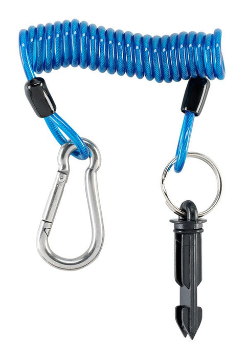 Patented blue coil cable for use with Breaksafe break away systems
