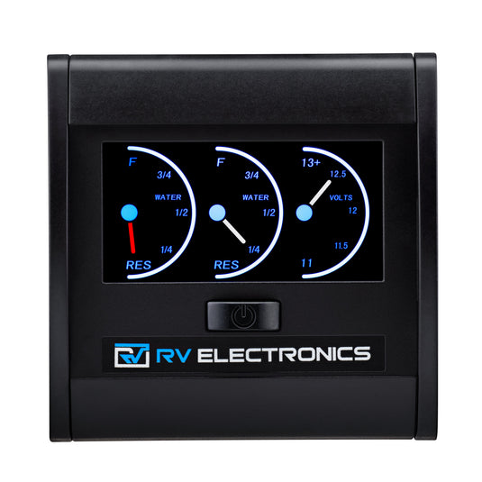 Standard RV LCD Water Gauge - RV Electronics Pty Ltd